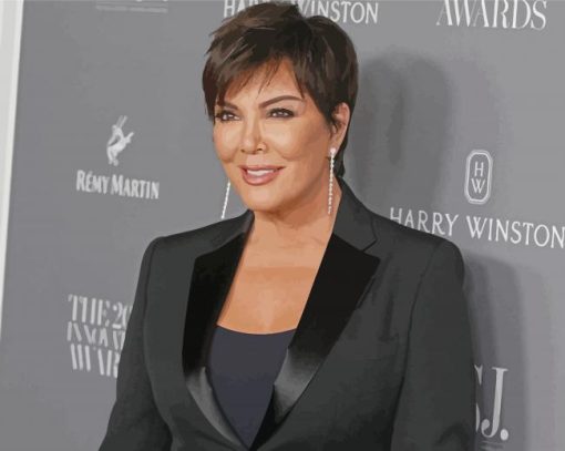 Kris Jenner Paint By Numbers