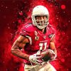 Larry Fitzgerald Player Art Paint By Numbers