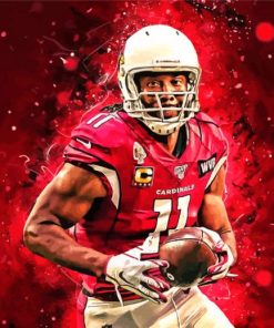 Larry Fitzgerald Player Art Paint By Numbers