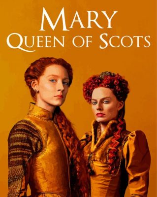 Mary Queen Of Scots Poster Paint By Numbers