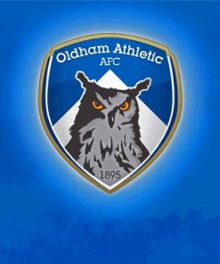 Oldham Athletic AFC logo Paint By Numbers