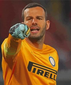 The Goalkeeper Samir Handanovic Paint By Numbers