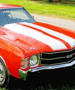 Classic 71 Chevelle Paint By Numbers