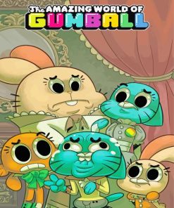 Gumball Poster Paint By Numbers