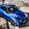 BMW M4 Blue Car View Paint By Numbers