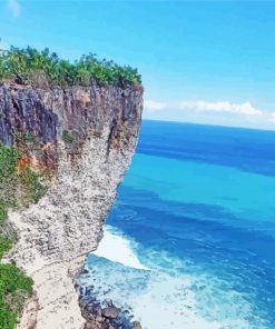 Bali Cliff Paint By Numbers