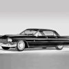 Cadillac 1959 Paint By Numbers