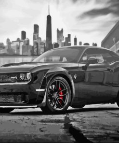 Hellcat Srt Paint By Numbers