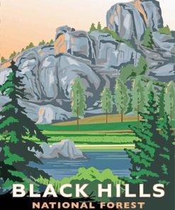 Black Hills Paint By Numbers