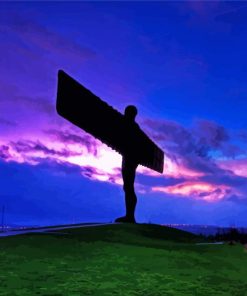 Angel Of The North Paint By Numbers