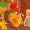 Bowser And Princess Paint By Numbers