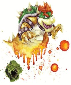 Bowser Paint By Numbers