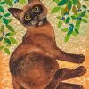 Burmese Cat Paint By Numbers