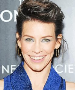 Evangeline Lilly Paint By Numbers