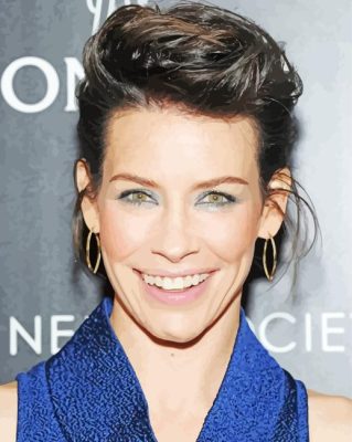 Evangeline Lilly Paint By Numbers