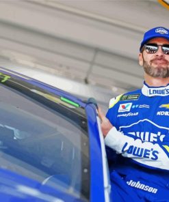 Driver Jimmie Johnson Paint By Numbers