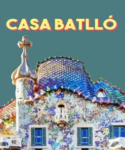 Casa Batllo Paint By Numbers