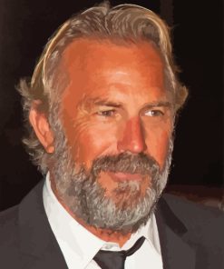 Kevin Costner Paint By Numbers