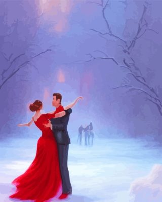 Dancing Couple Paint By Numbers