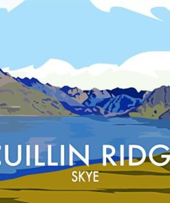 Cuillin Ridge Paint By Numbers