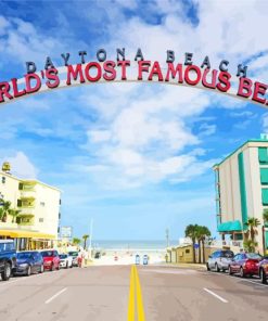 Famous Daytona Beach Paint By Numbers