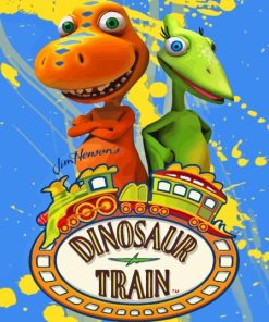 Dinosaur Train Paint By Numbers