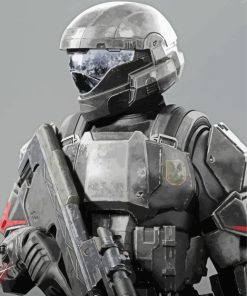 Halo 3 Odst Paint By Numbers