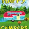 Happy Campers Paint By Numbers