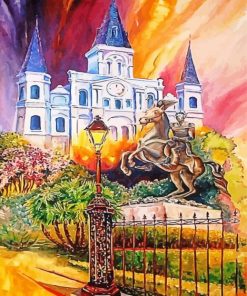 Jackson Square Paint By Numbers