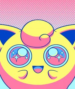 Jigglypuff Pop Art Paint By Numbers