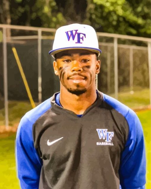 Kahlil Watson Baseballer Paint By Numbers