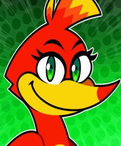 Kazooie Bird Paint By Numbers