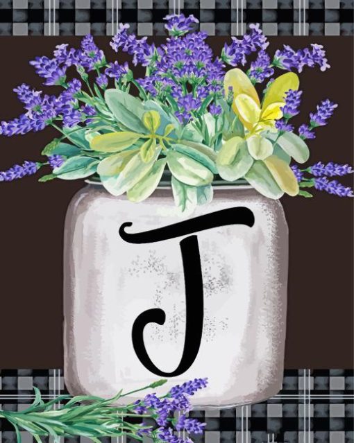 Letter J Paint By Numbers