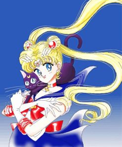 Sailor Moon Paint By Numbers