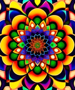 Mandala Paint By Numbers