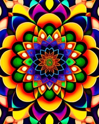 Mandala Paint By Numbers