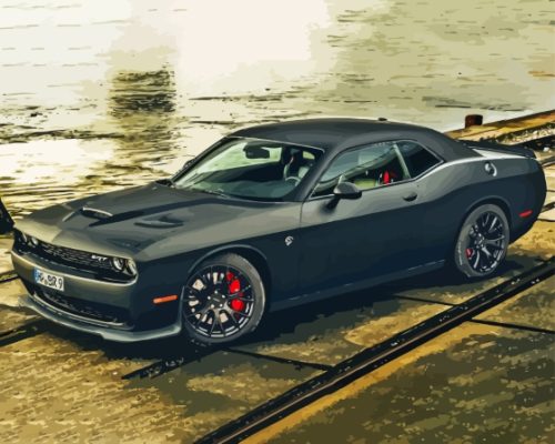 Matte Hellcat Paint By Numbers