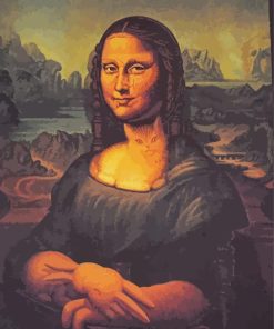 MonaLisa Paint By Numbers