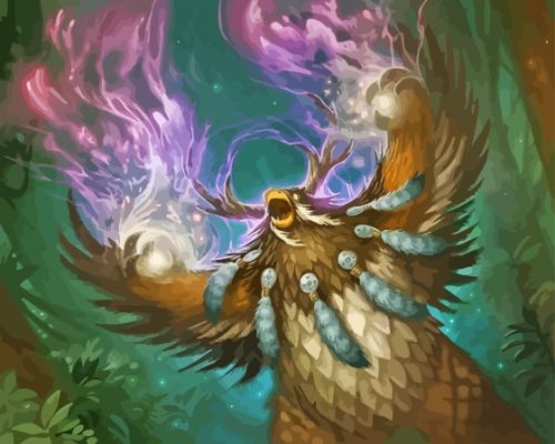 Moonkin Character Paint By Numbers