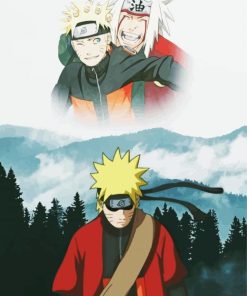 Naruto And Jiraiya Paint By Numbers