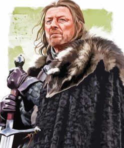 Ned Stark Art Paint By Numbers