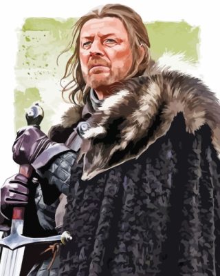 Ned Stark Art Paint By Numbers