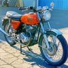 Norton 750 Commando Paint By Numbers