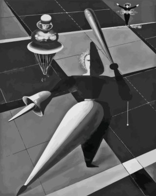 Oskar Schlemmer Art Paint By Numbers