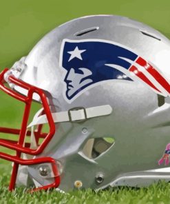 Patriots Helmets Paint By Numbers