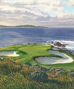 Pebble Beach Paint By Numbers