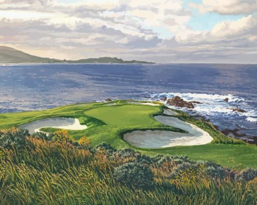 Pebble Beach Paint By Numbers