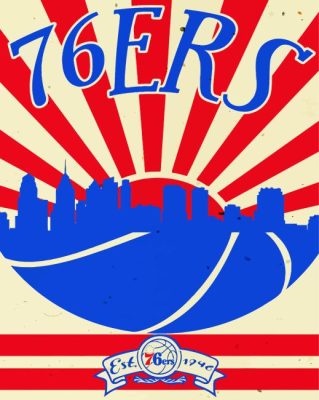 Philadelphia 76ers Paint By Numbers