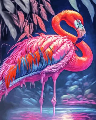 Flamingo Paint By Numbers