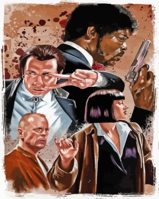 Pulp Fiction Paint By Numbers